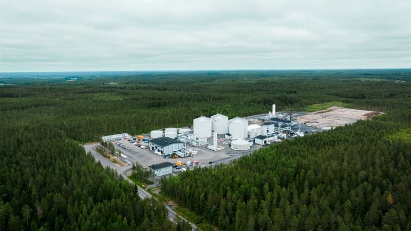 Finlandiya, ilk endüstriyel ölçekli sıvı biyogaz tesisini devreye aldı