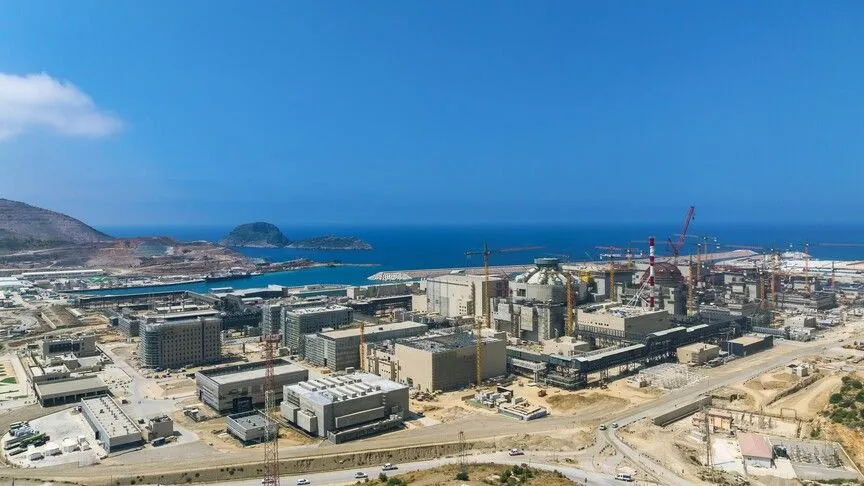Rosatom, Akkuyu 1. ünitede fiziksel başlatmayı aralıkta planlıyor